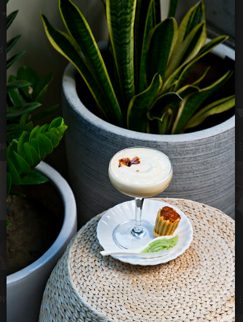 Pandan Cream Float
